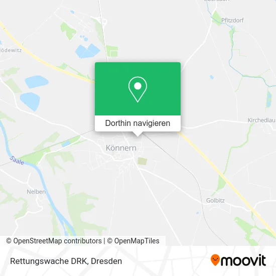 Rettungswache DRK Karte