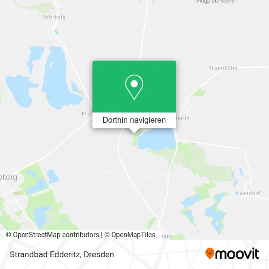 Strandbad Edderitz Karte