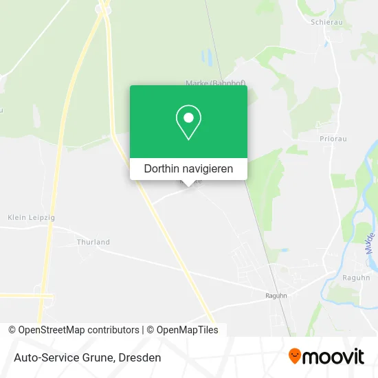 Auto-Service Grune Karte