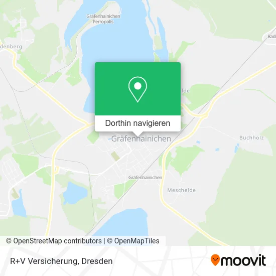 R+V Versicherung Karte