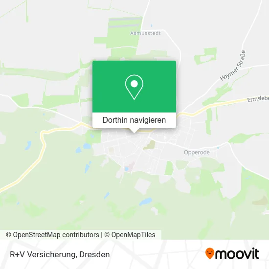 R+V Versicherung Karte