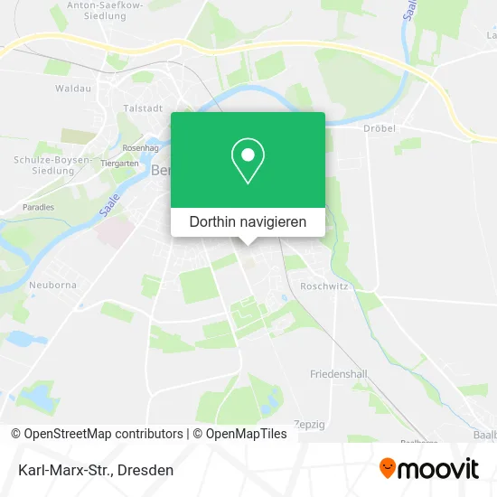 Karl-Marx-Str. Karte