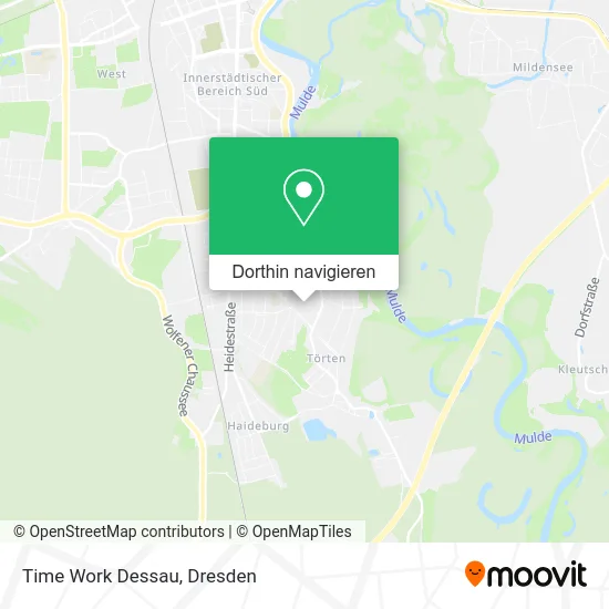 Time Work Dessau Karte