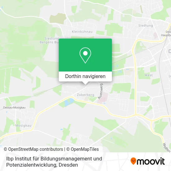 Ibp Institut für Bildungsmanagement und Potenzialentwicklung Karte