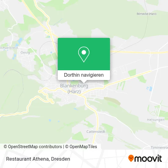 Restaurant Athena Karte