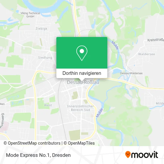 Mode Express No.1 Karte