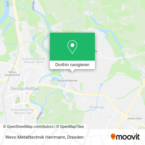 Wevo Metalltechnik Herrmann Karte