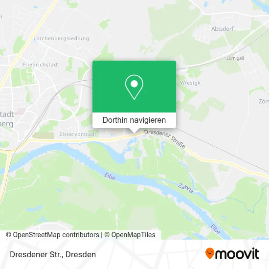 Dresdener Str. Karte