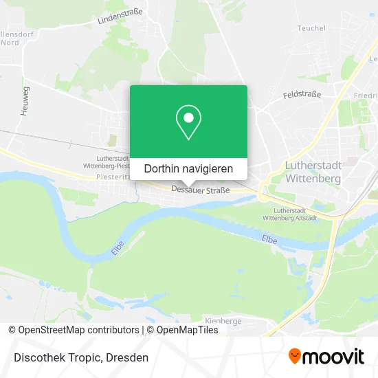 Discothek Tropic Karte