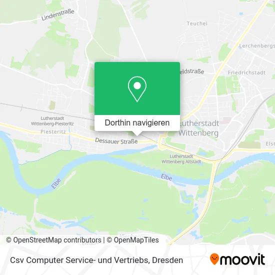 Csv Computer Service- und Vertriebs Karte