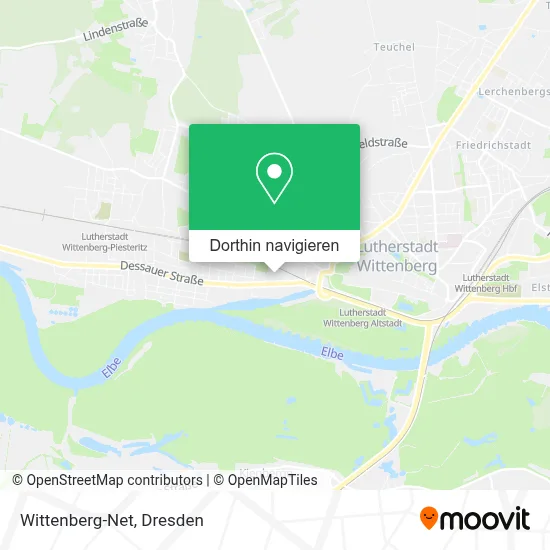 Wittenberg-Net Karte