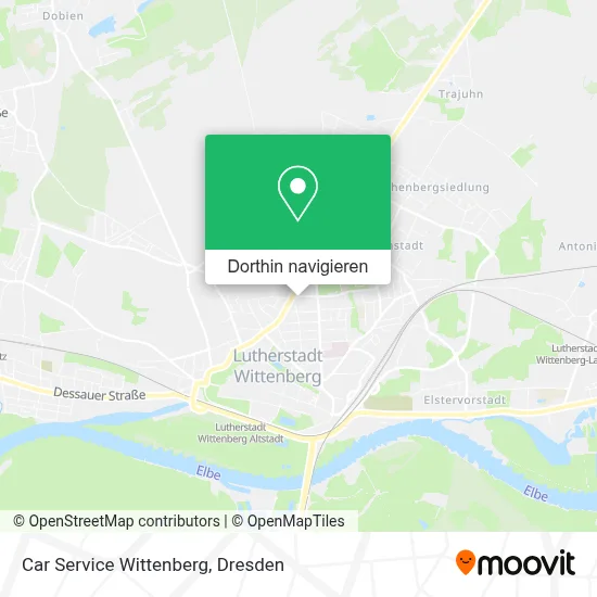 Car Service Wittenberg Karte