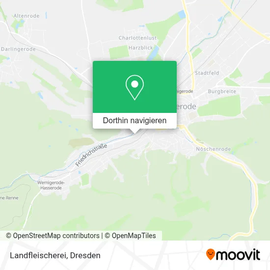 Landfleischerei Karte