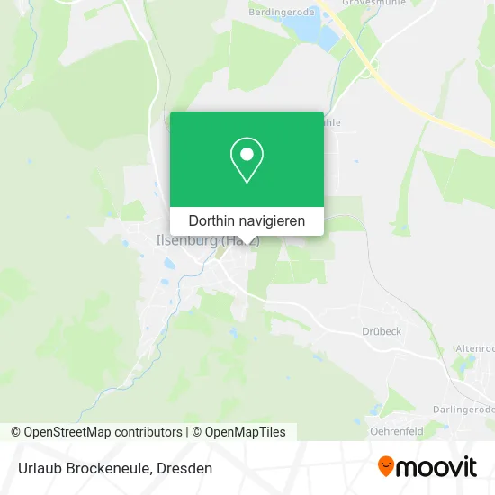 Urlaub Brockeneule Karte