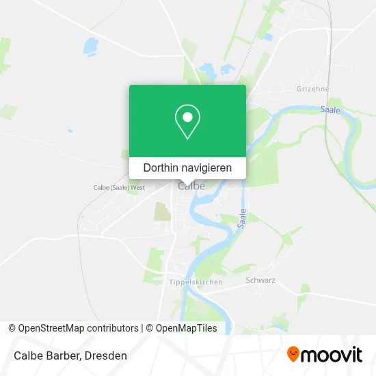 Calbe Barber Karte
