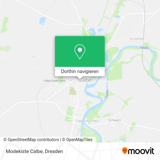 Modekiste Calbe Karte