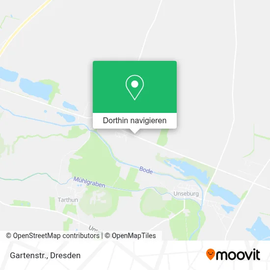 Gartenstr. Karte