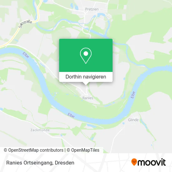 Ranies Ortseingang Karte