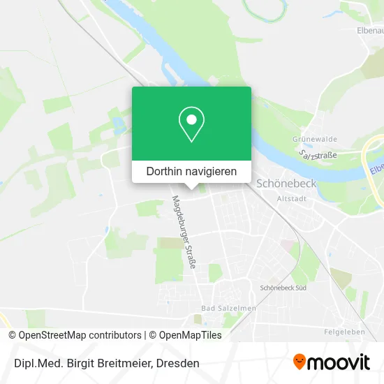 Dipl.Med. Birgit Breitmeier Karte