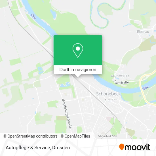 Autopflege & Service Karte