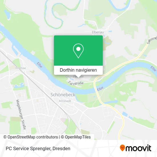 PC Service Sprengler Karte