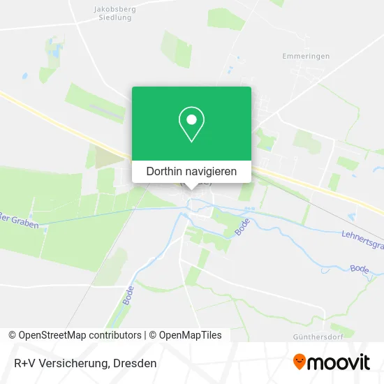 R+V Versicherung Karte