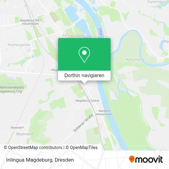 Inlingua Magdeburg Karte
