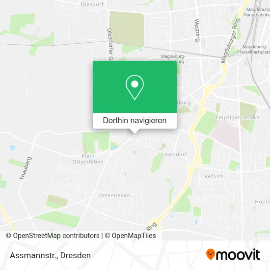 Assmannstr. Karte