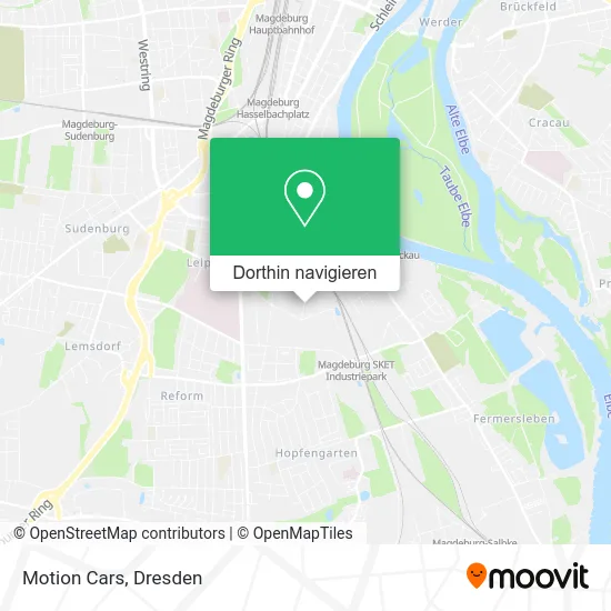 Motion Cars Karte