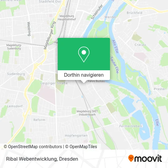 Ribal Webentwicklung Karte