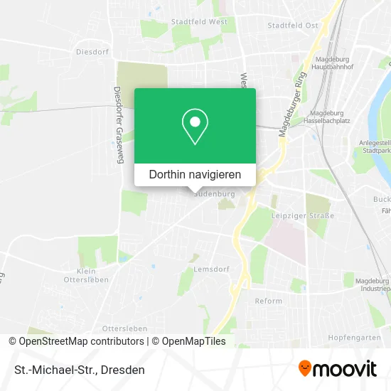 St.-Michael-Str. Karte