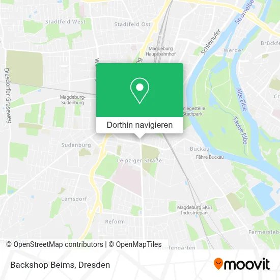 Backshop Beims Karte