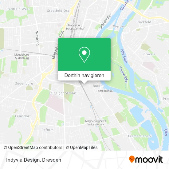 Indyvia Design Karte