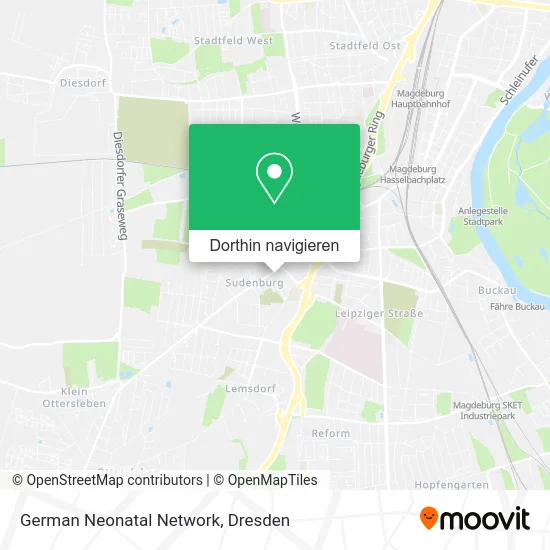 German Neonatal Network Karte