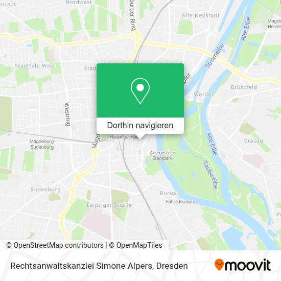 Rechtsanwaltskanzlei Simone Alpers Karte