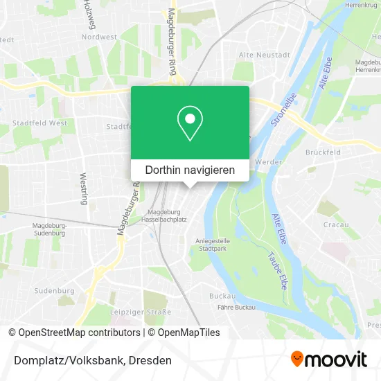 Domplatz/Volksbank Karte