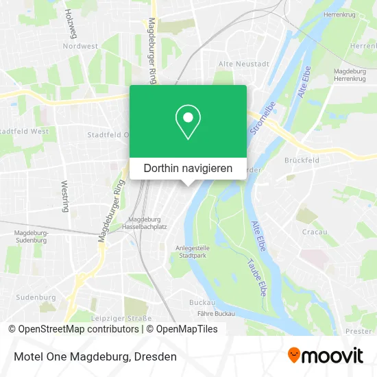 Motel One Magdeburg Karte
