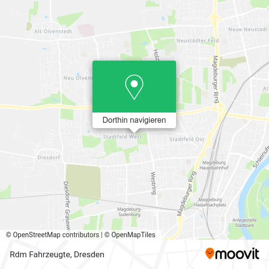 Rdm Fahrzeugte Karte