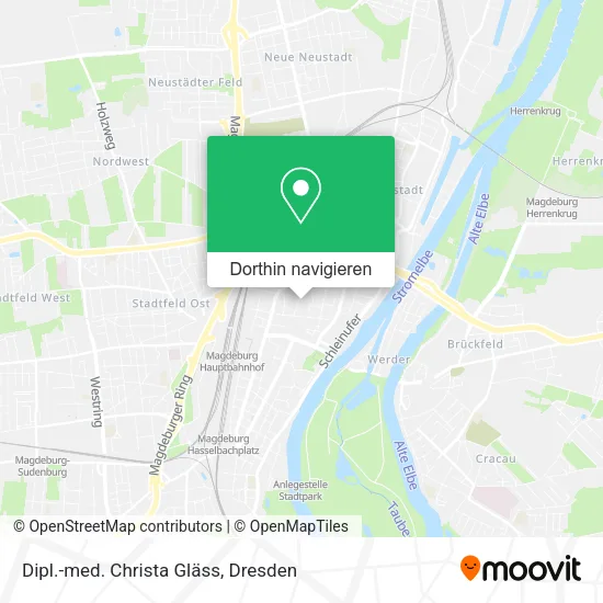 Dipl.-med. Christa Gläss Karte