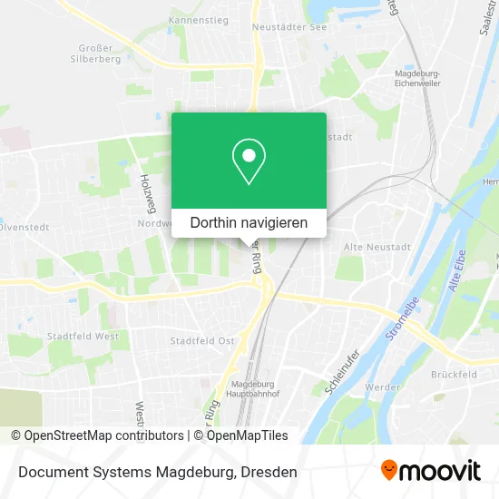 Document Systems Magdeburg Karte