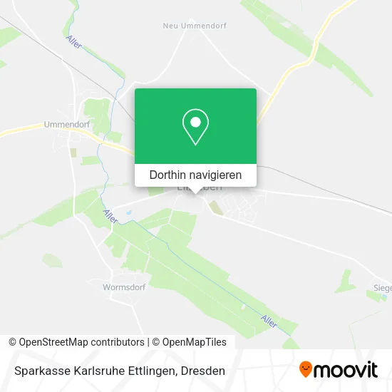 Sparkasse Karlsruhe Ettlingen Karte