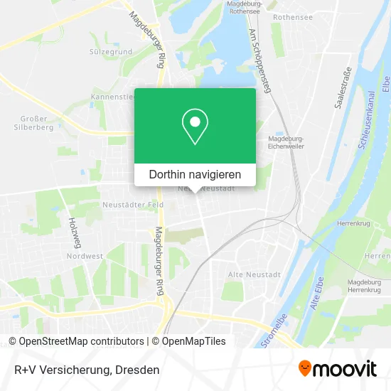 R+V Versicherung Karte