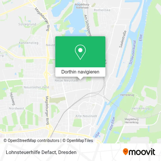 Lohnsteuerhilfe Defact Karte