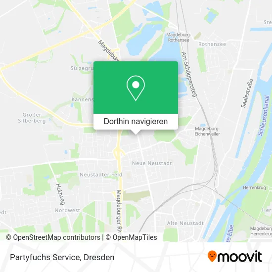 Partyfuchs Service Karte