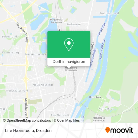 Life Haarstudio Karte