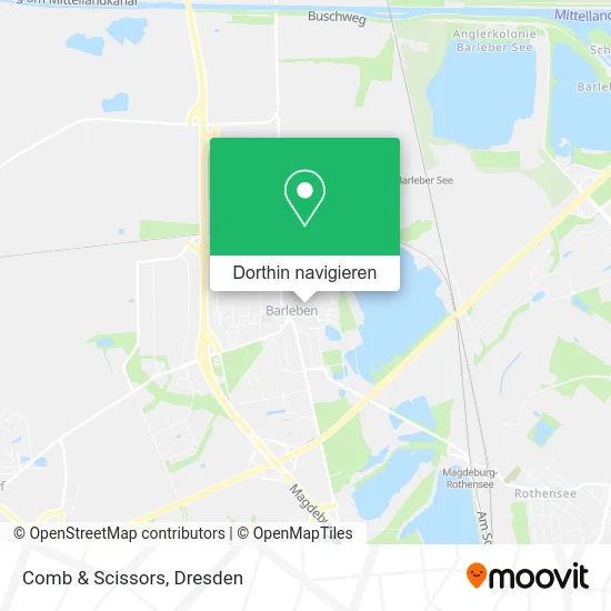 Comb & Scissors Karte