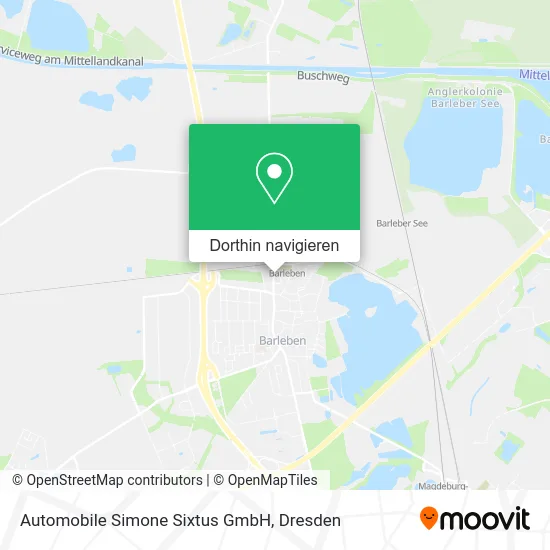 Automobile Simone Sixtus GmbH Karte