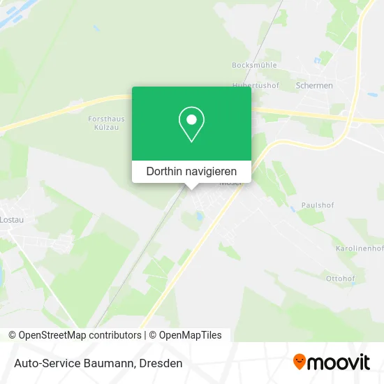 Auto-Service Baumann Karte