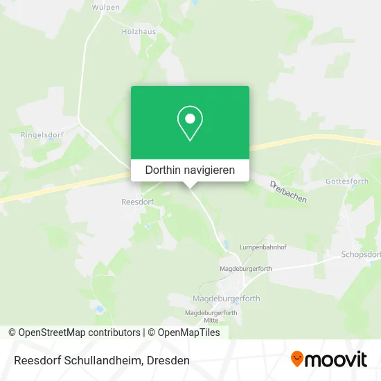 Reesdorf Schullandheim Karte