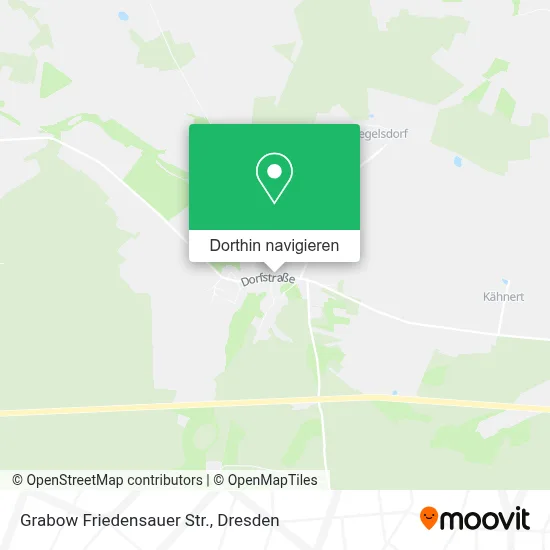 Grabow Friedensauer Str. Karte